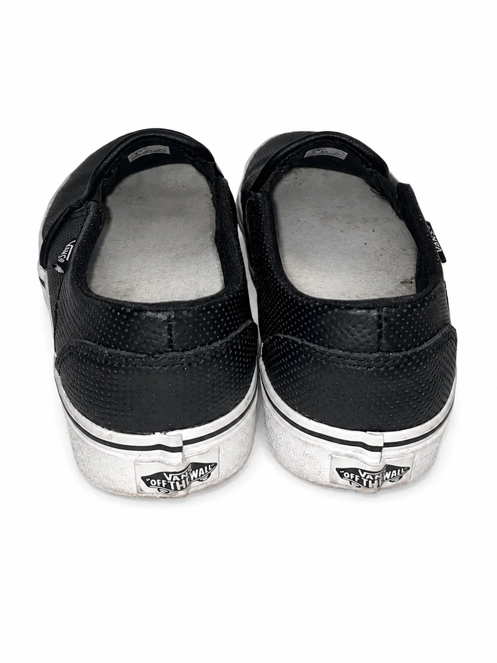 Vans Women’s Asher Perforated Slip On Sneakers Shoes Sz 8.5